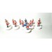 Subbuteo Andrew Table Soccer Hamburger SV 1983-84 on classic Hasbro Bases